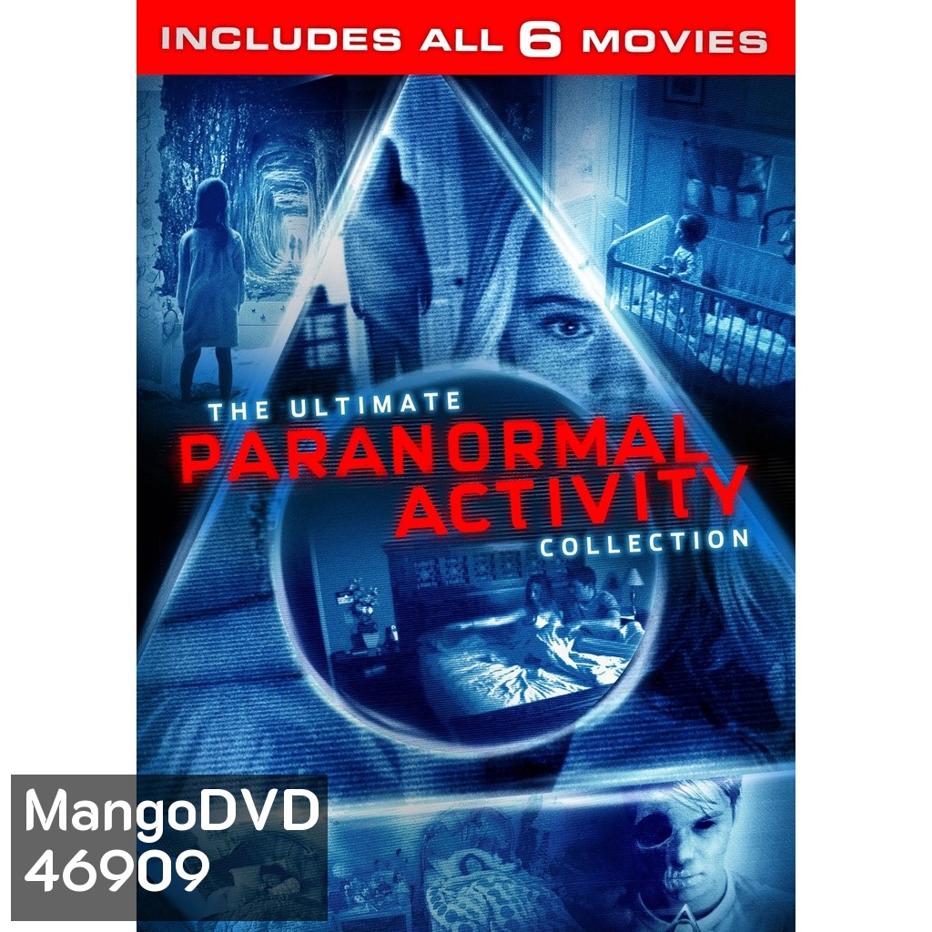 Paranormal Activity เรียลลิตี้ขนหัวลุก 6 ภาค DVD Master พากย์ไทย