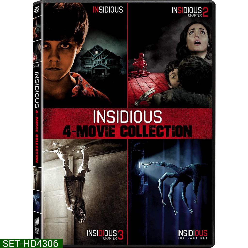 Insidious อินซิเดียส วิญญาณตามติด ภาค 1-4 DVD Master พากย์ไทย