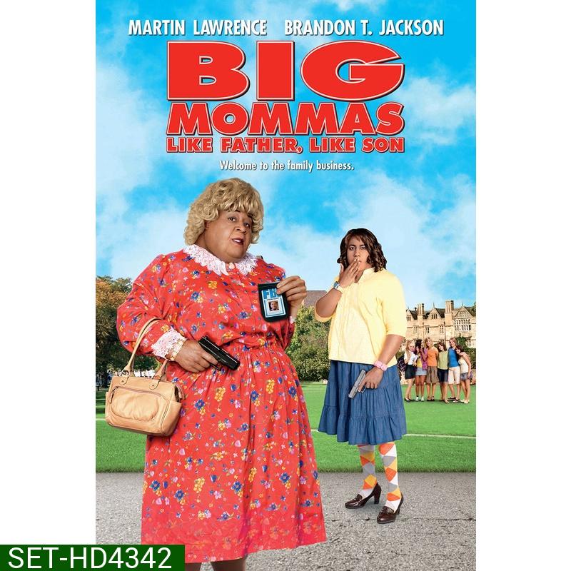 Big Mommas บิ๊กมาม่า ภาค 1-3 DVD Master พากย์ไทย