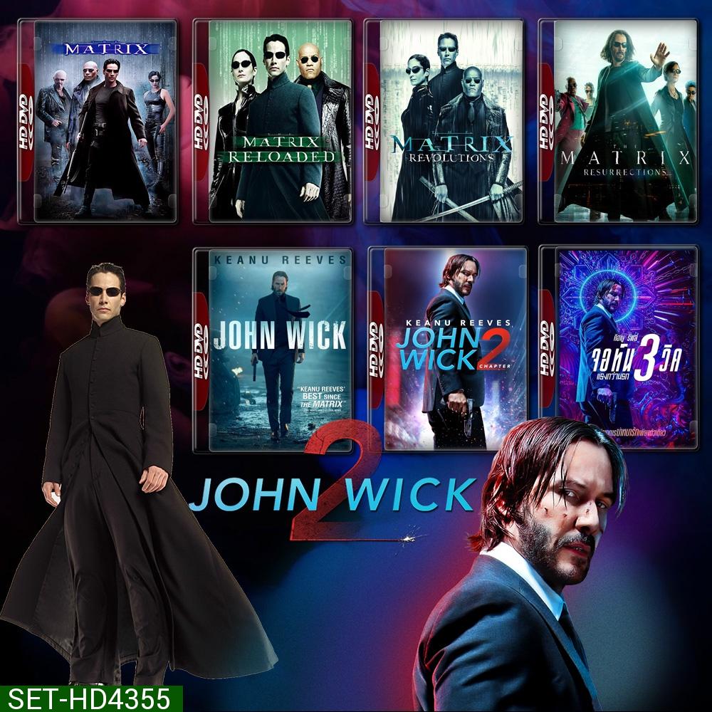 John Wick ภาค 1-3 DVD Master พากย์ไทย