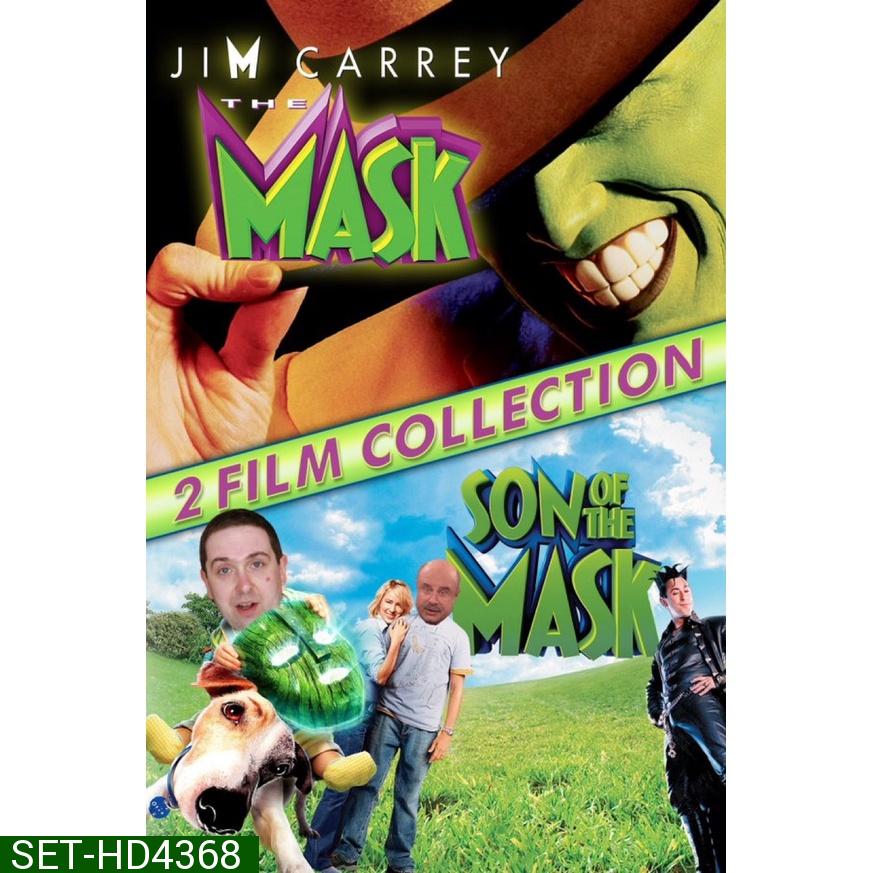 THE MASK เดอะแมสก์ หน้ากากเทวดา ภาค 1-2 DVD Master พากย์ไทย