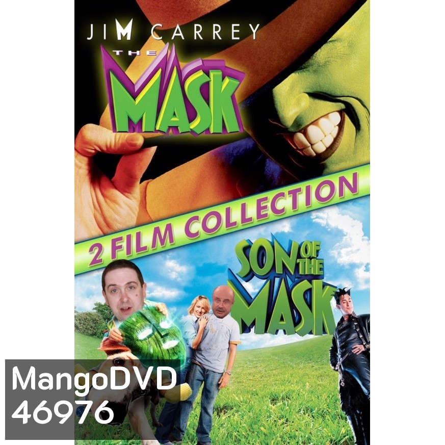 THE MASK เดอะแมสก์ หน้ากากเทวดา ภาค 1-2 DVD Master พากย์ไทย
