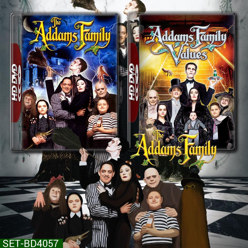 The Addams Family Movie อาดัมส์ แฟมิลี่ ตระกูลนี้ผียังหลบ 1-2 (1991/1993) Bluray หนัง มาสเตอร์ พากย์ไทย