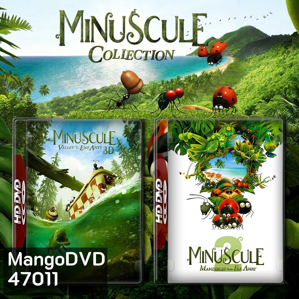 Minuscule 1-2 การ์ตูนอนิเมชั่น สงคราม มด Bluray หนัง มาสเตอร์ พากย์ไทย