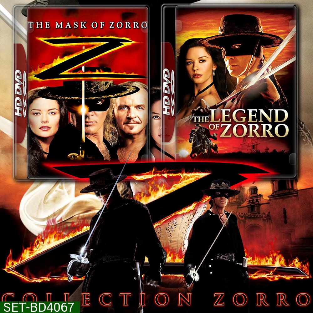 Zorro หน้ากากโซโร ภาค 1-2 Bluray หนัง มาสเตอร์ พากย์ไทย