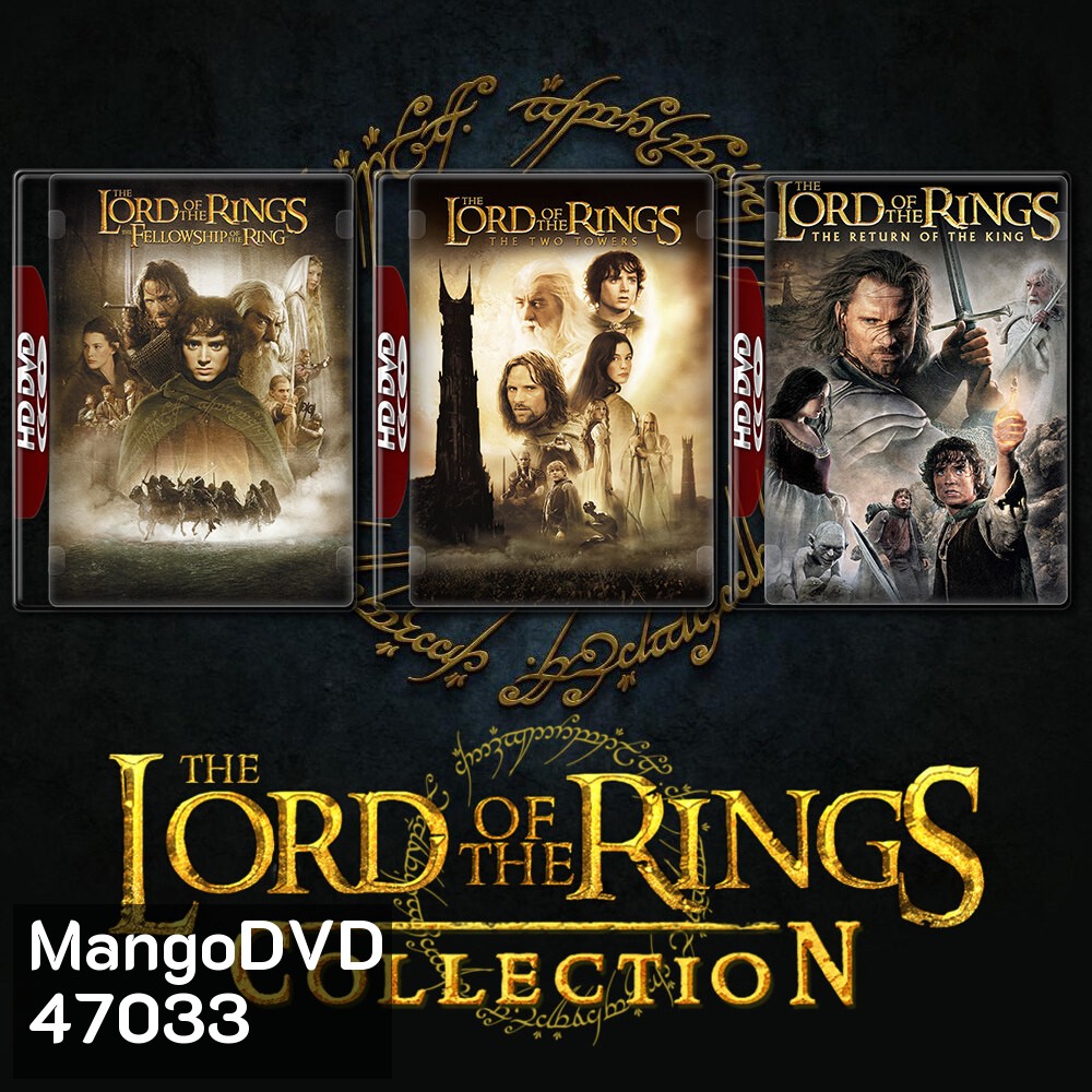 The Lord of the Rings เดอะ ลอร์ด ออฟ เดอะ ริงส์ ภาค 1-3 Bluray Master พากย์ไทย