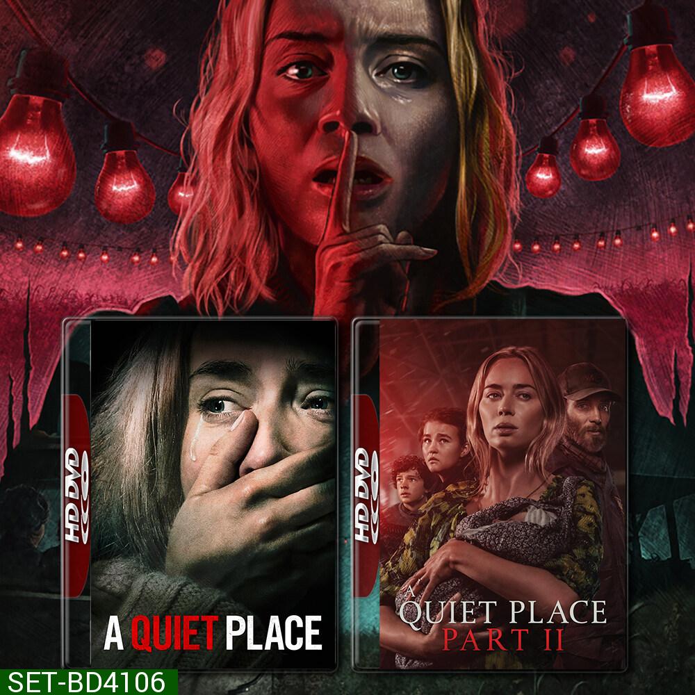 A Quiet Place Part 1-2 ดินแดนไร้เสียง 1-2 (2021) Bluray หนังใหม่ มาสเตอร์ พากย์ไทย