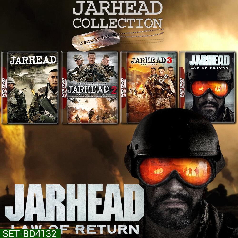 Jarhead จาร์เฮด พลระห่ำ สงครามนรก ภาค 1-4 Bluray หนัง มาสเตอร์ พากย์ไทย