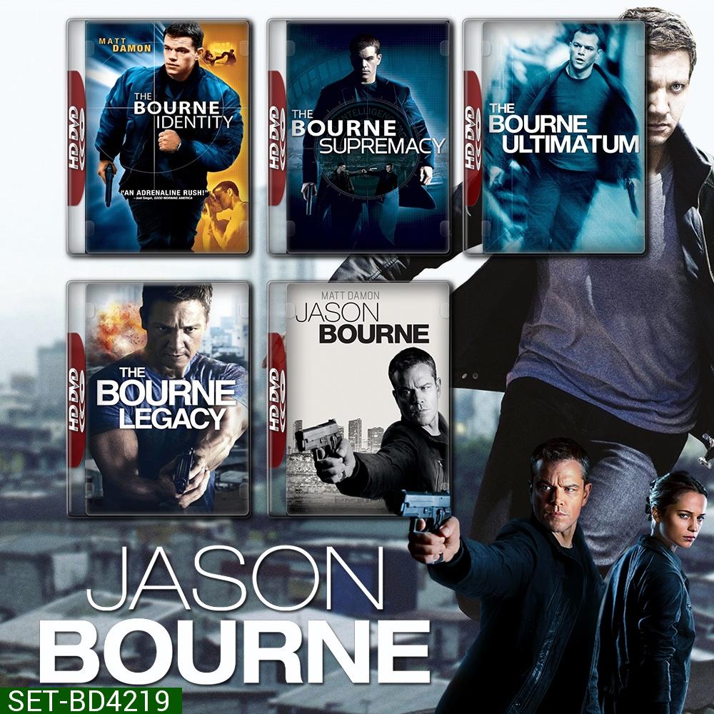 The Bourne ภาค 1-5 Bluray Master พากย์ไทย