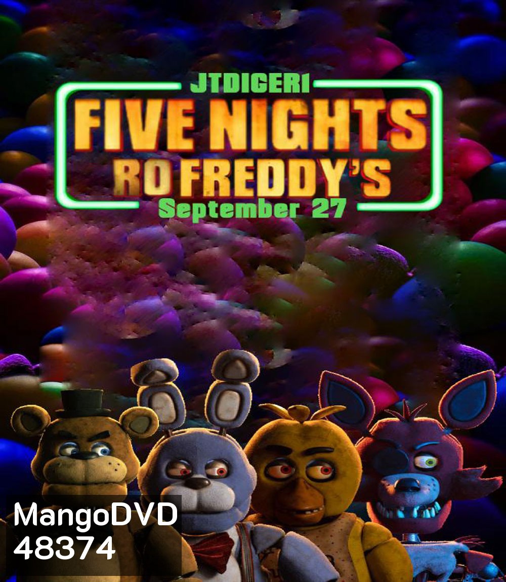 4K - 5 คืนสยองที่ร้านเฟรดดี้ Five Nights At Freddys (2023) - แผ่นหนัง 4K UHD