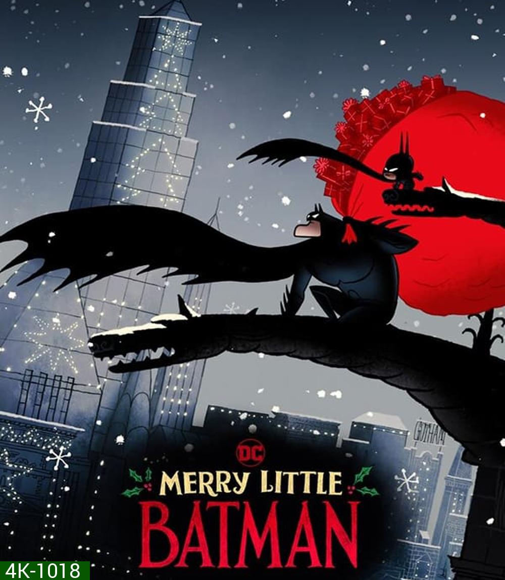 4K - Merry Little Batman คริสต์มาสแสนวุ่นกับเจ้าหนู่แบทแมน (2023) - แผ่นหนัง 4K UHD