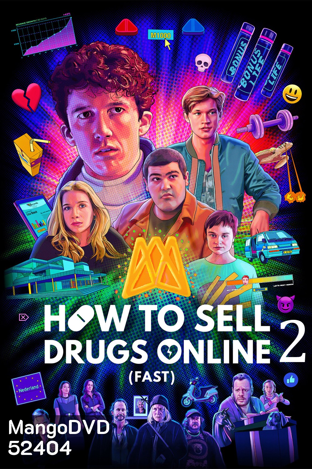 How to Sell Drugs Online (Fast) Season 2 วัยลองของ ปี 2 (2020) 6 ตอน