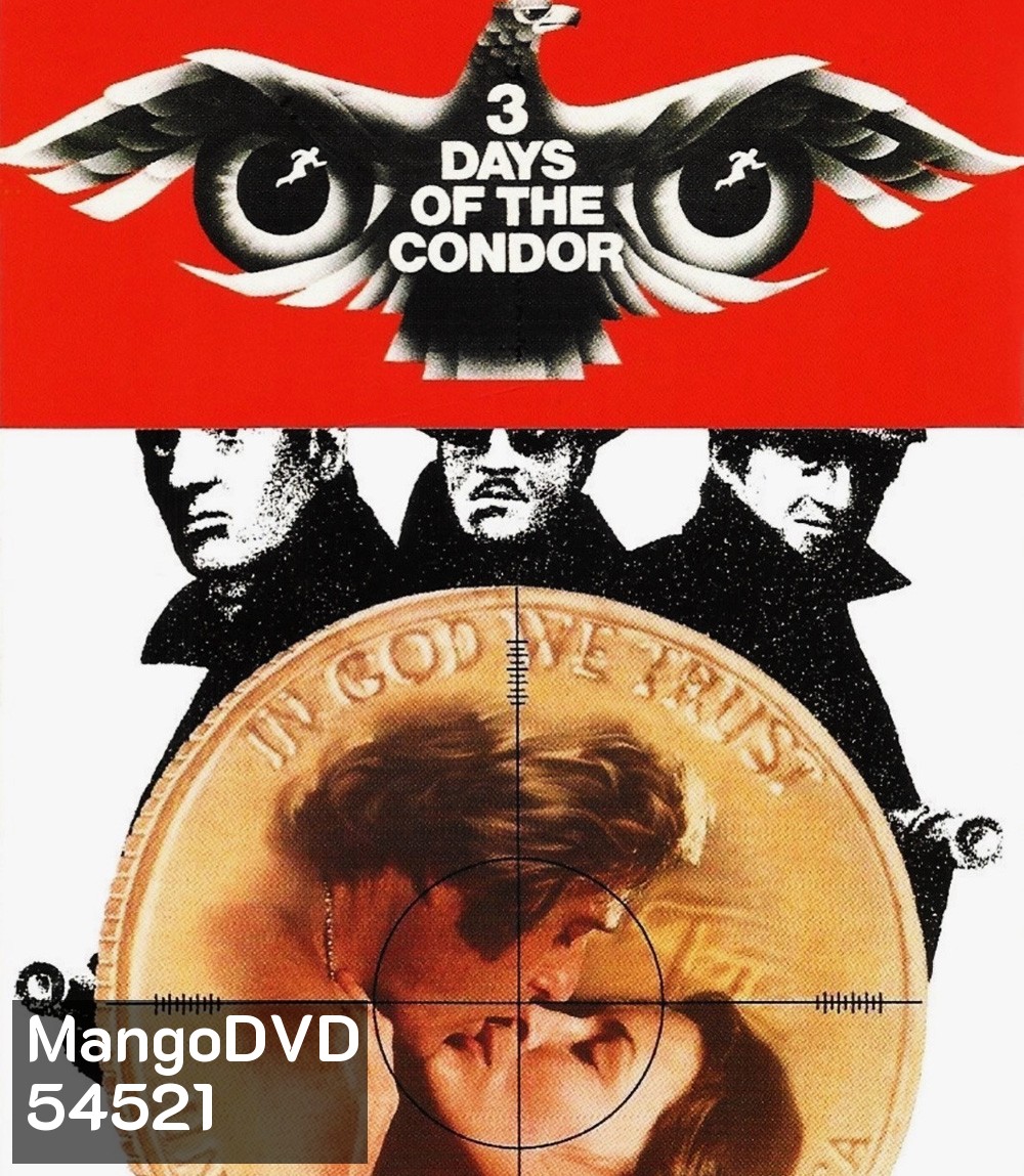 4K - Three Days of the Condor (1975) 3 วันอันตราย - แผ่นหนัง 4K UHD