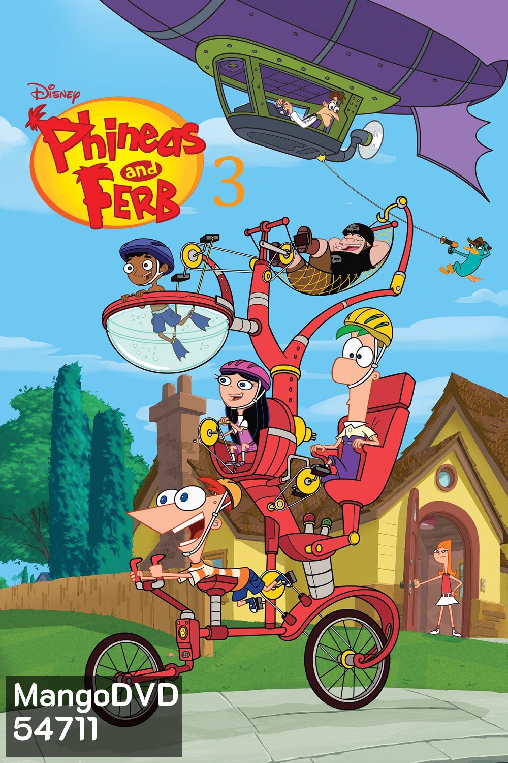 Phineas And Ferb Season 3 (2011) ฟีเนียส กับ เฟิร์บ ซีซั่น 3 (35 ตอนจบ)