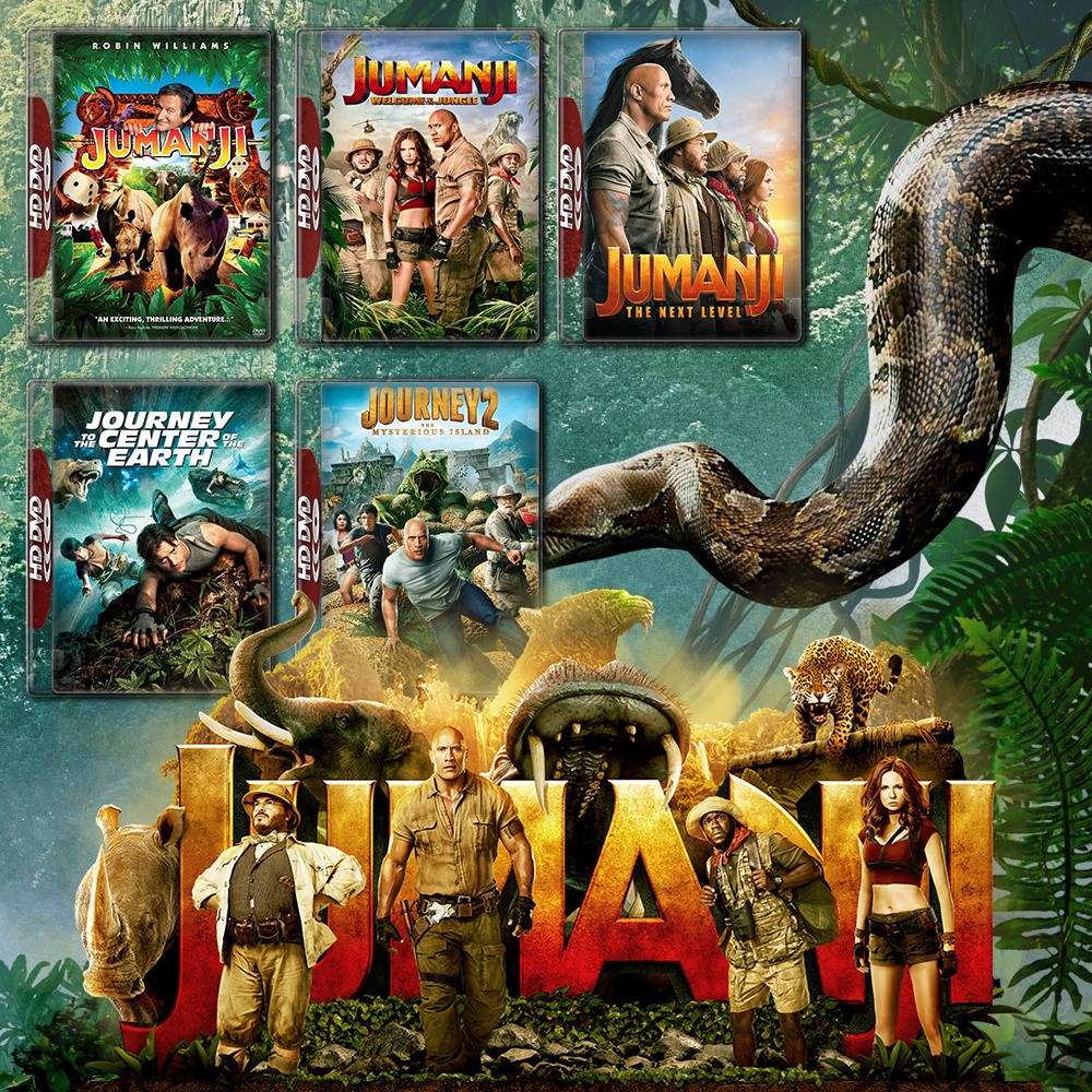 JUMANJI จูแมนจี้ ภาค 1-3 Master พากย์ไทย