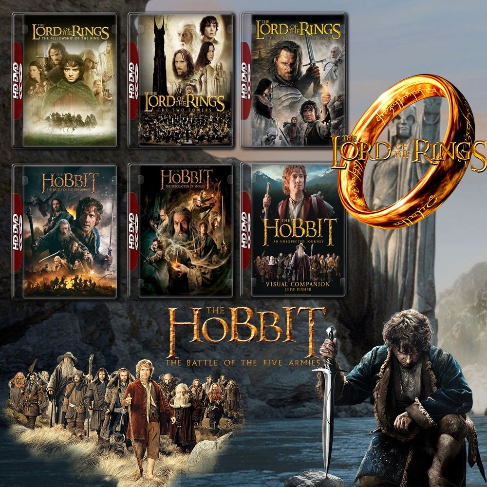 Lord of The Rings ภาค 1-3 + The Hobbit ภาค 1-3 4K Master