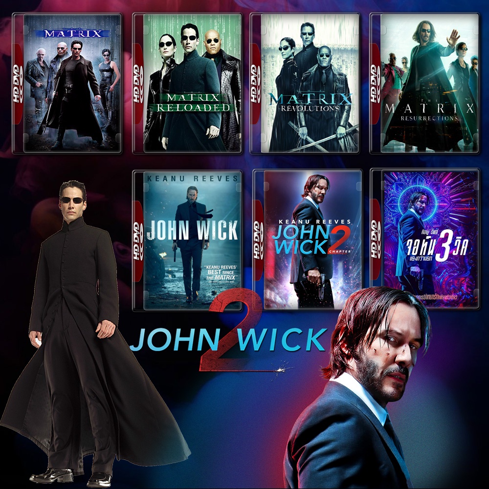 John Wick ภาค 1-3 Bluray Master พากย์ไทย